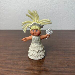 Cabbage Patch Doll Vintage Mini Figure Snow Queen Angel Bride 3.5" Tall 1994